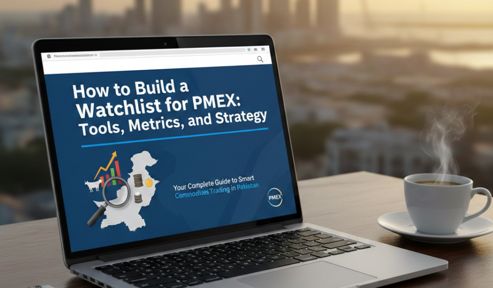 PMEX commodity trading platform in Pakistan with SR Gold Commodities